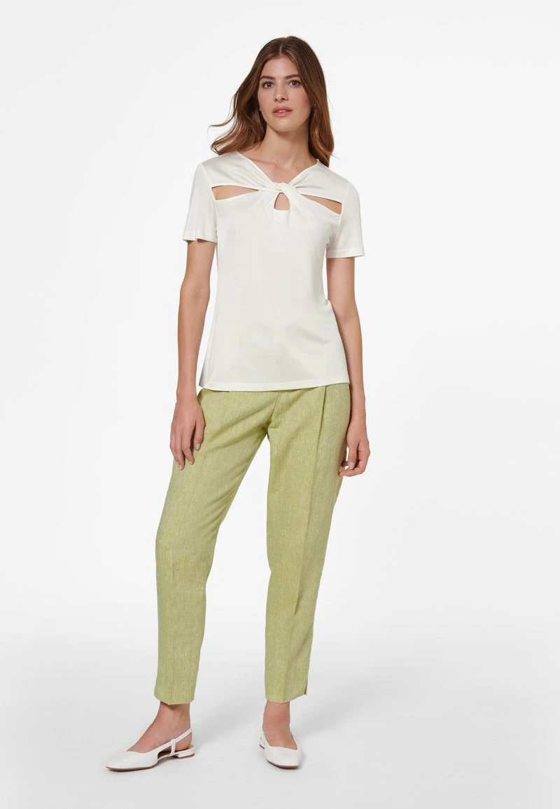 TALBOT RUNHOF KUZARM MIT CUT-OUTS UN - T-Shirt Print - Wollweiß 4 TALBOT RUNHOF KUZARM MIT CUT-OUTS UN - T-Shirt Print - Wollweiß – Bild 2