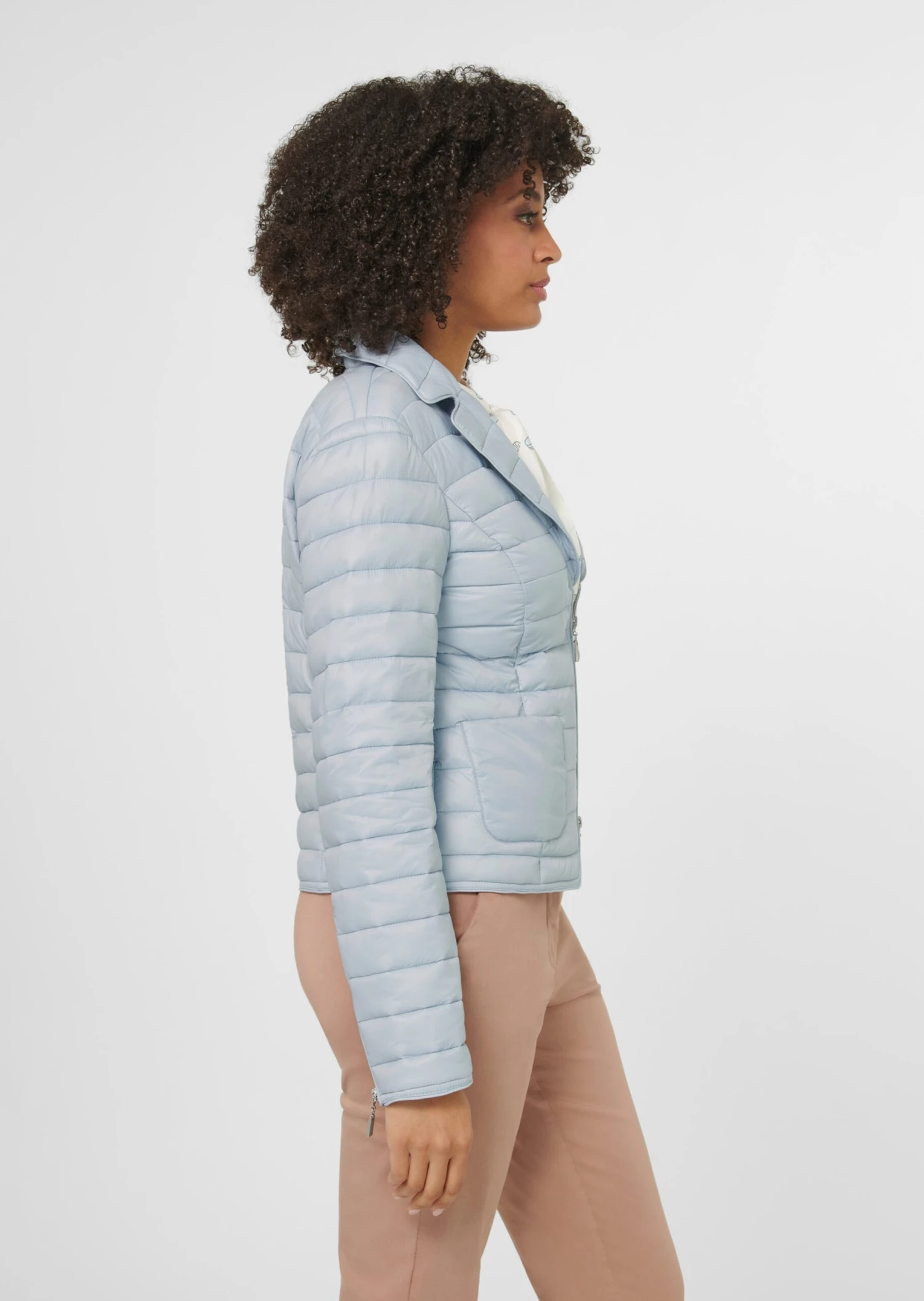 Steppjacke Mit Leichter Wattierung Bleu 6 Steppjacke Mit Leichter Wattierung Bleu – Bild 4