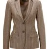 Blazer Mit Nadelstreifen Dunkeltaupe / Bisquit 2 Blazer Mit Nadelstreifen Dunkeltaupe / Bisquit -Madeleine Mode ecb5edf1a4e02d198fe04665b3b7ccbf