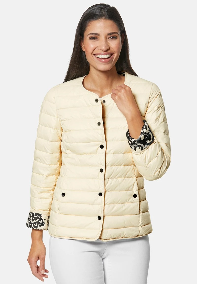 WENDE MIT PAISLEYDRUCK - Daunenjacke - Champagner Schwarz 7 WENDE MIT PAISLEYDRUCK - Daunenjacke - Champagner Schwarz – Bild 5