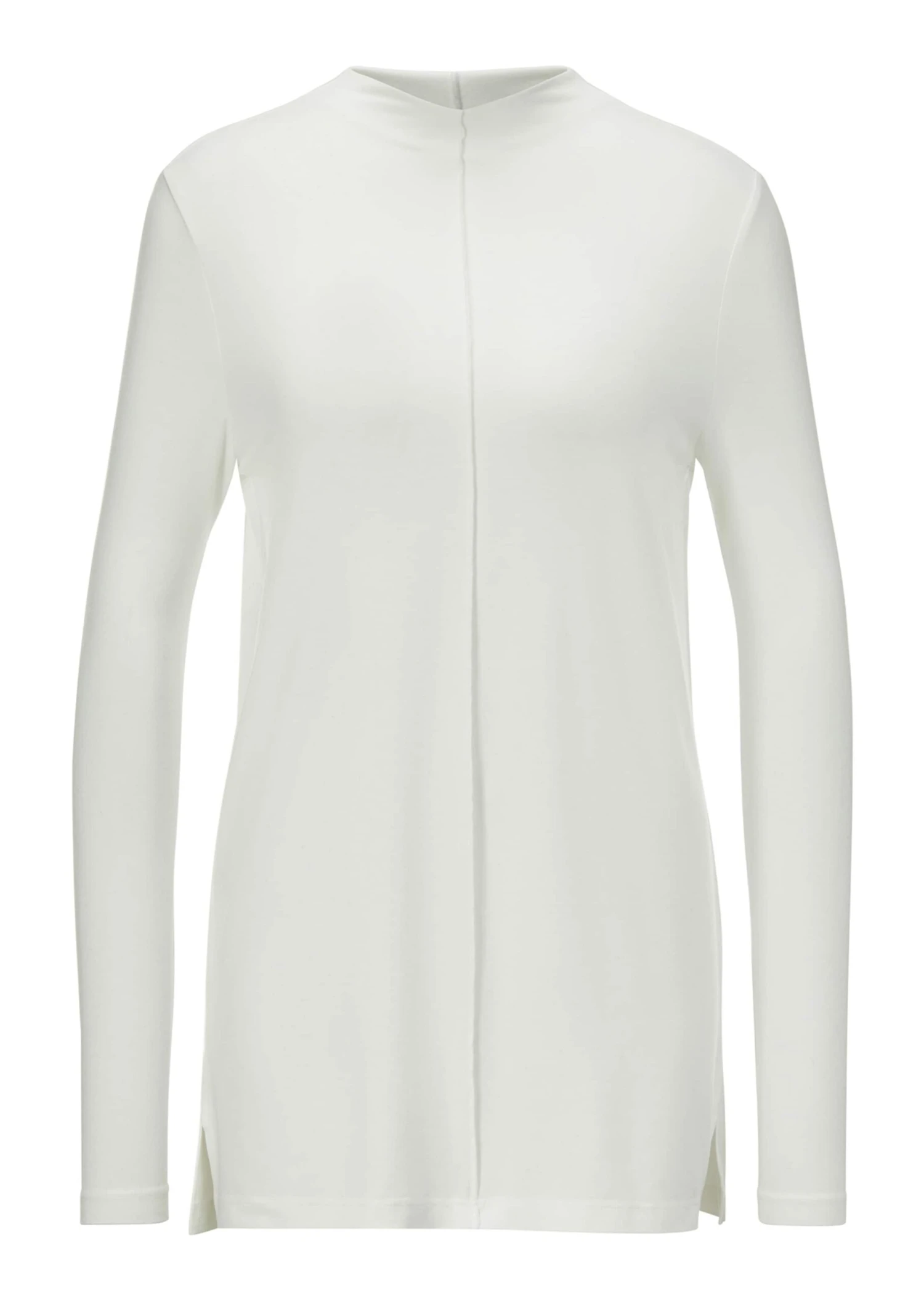 Viskoseshirt Mit Langen Ärmeln Wollweiß 3 Viskoseshirt Mit Langen Ärmeln Wollweiß