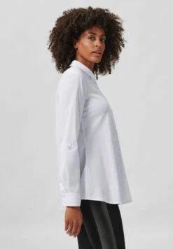 IN A LINIE - Hemdbluse - Weiß -Madeleine Mode ed7df7bdcef04ddba38aaa8d9c79b1de