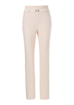 Highwaist-Hose In Komfort-Qualität Puderrosé