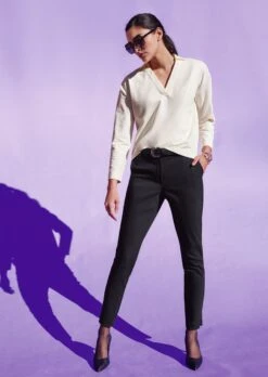 TALBOT RUNHOF X MADELEINE Weites Sweatshirt Wollweiß -Madeleine Mode ee1fccbe7a3e1e6b6d4c2d09c78db4ce