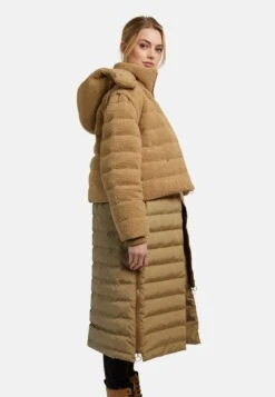 5 LOOKS IN 1 - Wintermantel - Caramel -Madeleine Mode ee8c43a704624e979d4ab060039bba61