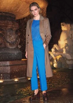 Hose In 7/8-Länge Blau -Madeleine Mode ee8fd4de39c2916d8dd699a54536295a