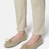 Ballerina Aus Schurwoll-Walk Helltaupe -Madeleine Mode f33a70f6338c477fdcceddd02bcb93b5