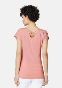 Shirt Mit Mandala-Print Lachsrosa -Madeleine Mode f4108df6d8445f532c4c985cdf024b90