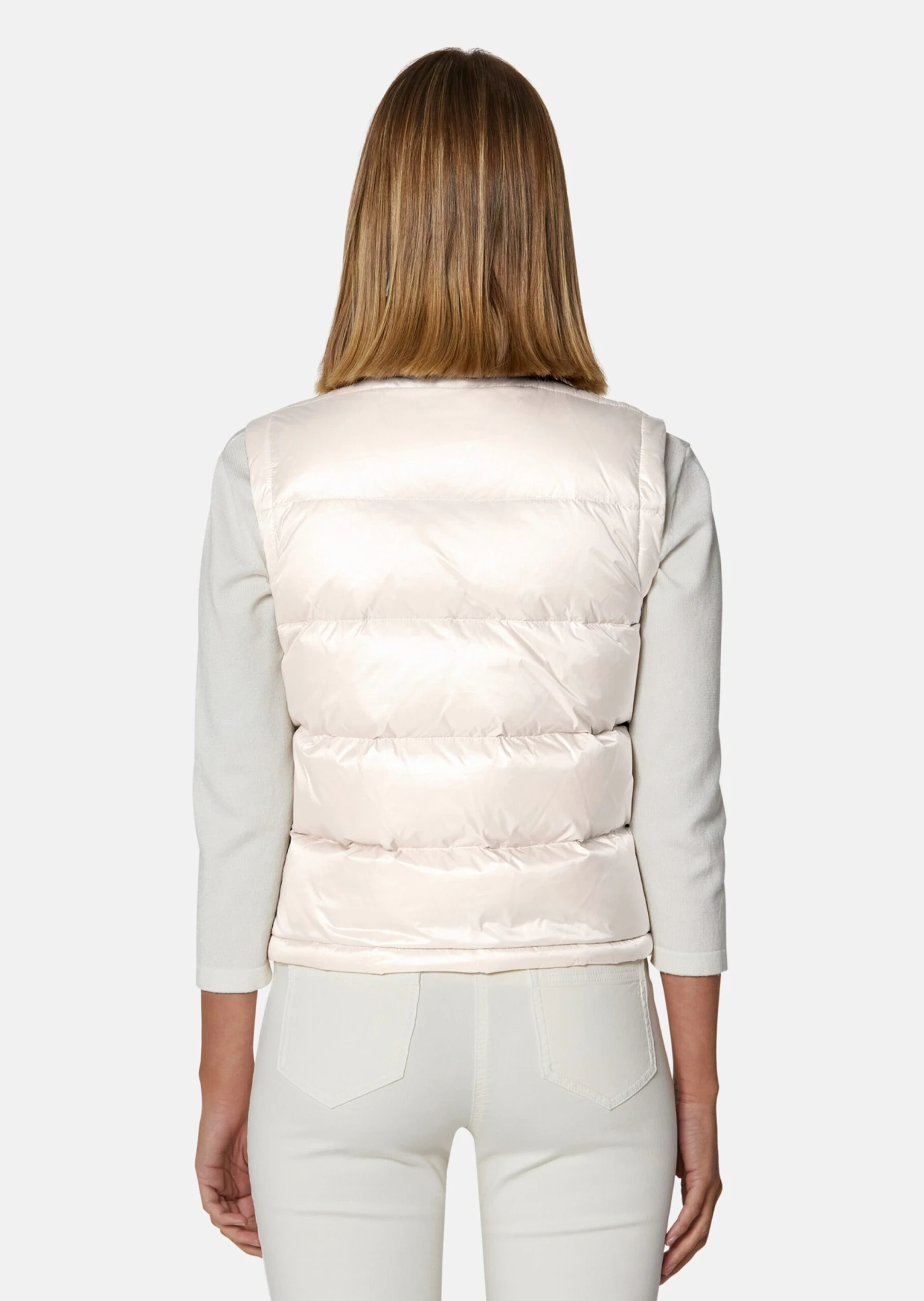 Kurze Steppweste Hellkies 5 Kurze Steppweste Hellkies – Bild 3