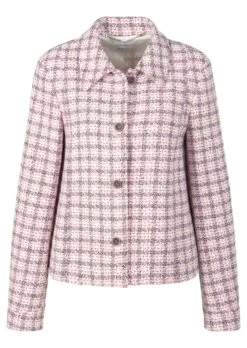 Tweedjacke Mit Hemdkragen Eisrose / Multicolor -Madeleine Mode f42ffc2d5dd1dde15c0fa82ce524ceda