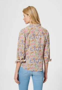 DRUCK MIT UNIKAT-MUSTER - Hemdbluse - Wollweiß Multicolor -Madeleine Mode f47dfb71fa6b42c99a73dad4c8317289