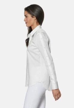 TALBOT RUNHOF MIT ÄRMEL-KNOPFLEISTE - Hemdbluse - Wollweiß -Madeleine Mode f50926342cb5496e80353818e854115c