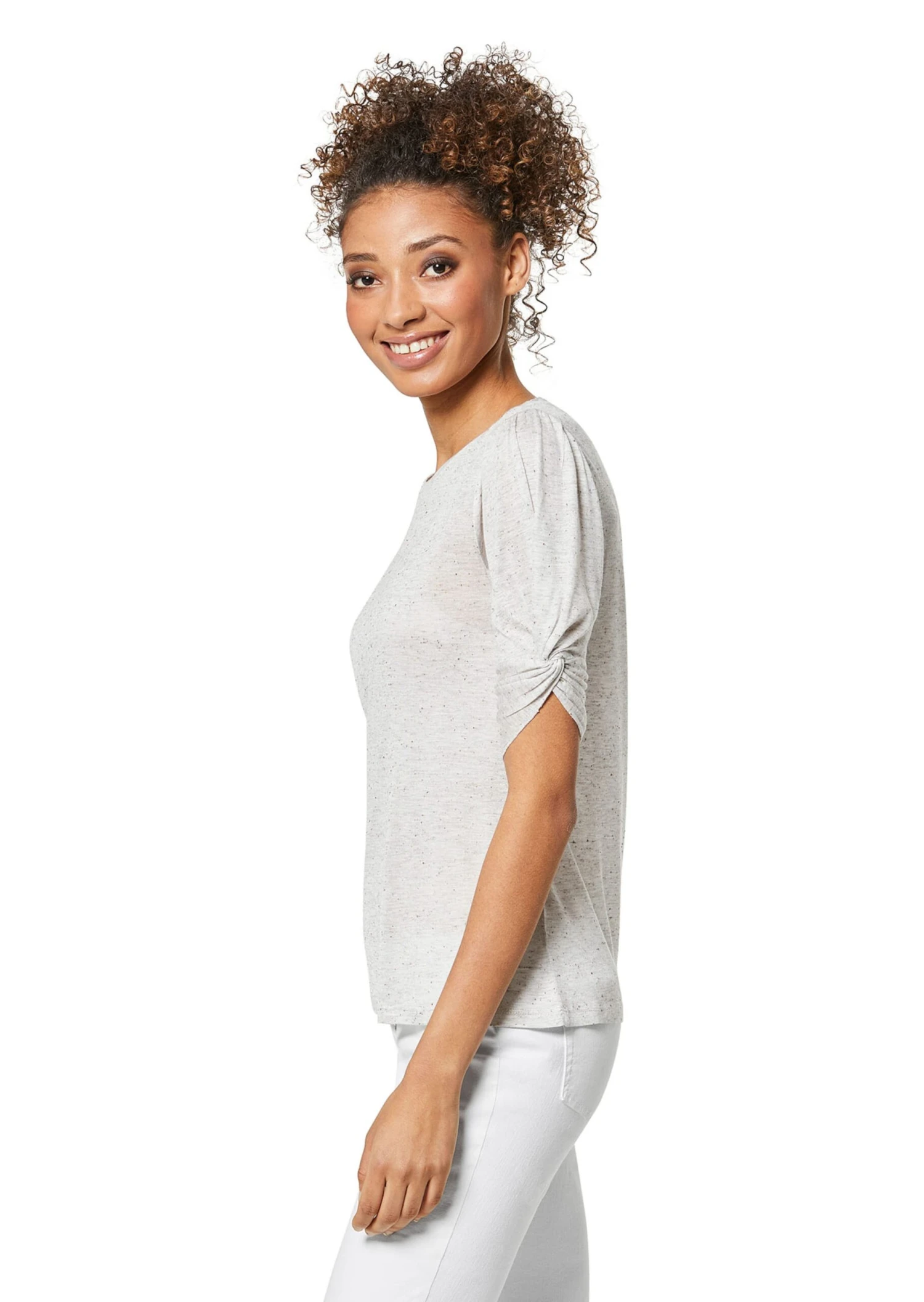 Shirt Wollweiß / Multicolor 6 Shirt Wollweiß / Multicolor – Bild 4