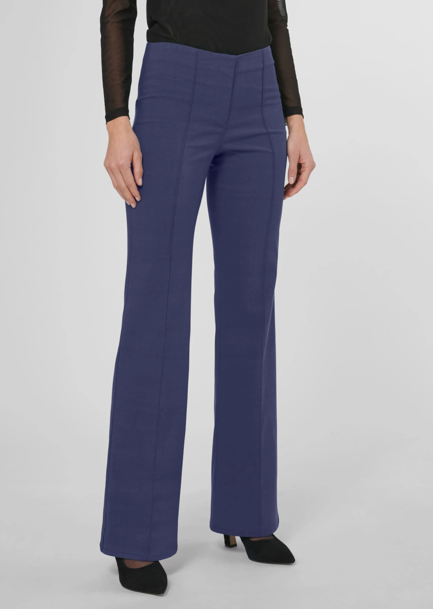 Hose Mit Stretch-Komfort Nachtblau 3 Hose Mit Stretch-Komfort Nachtblau