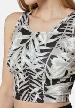 MIT BLÄTTERPRINT - Bustier - Schwarz Eisgrau Multicolor 11 MIT BLÄTTERPRINT - Bustier - Schwarz Eisgrau Multicolor -Madeleine Mode fb11f75a33a2485882135725ae3207f8