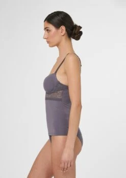 BH-Hemd Mit Spitzeneinsatz Bleigrau 10 BH-Hemd Mit Spitzeneinsatz Bleigrau -Madeleine Mode fbc680de419e52b495d687fde3f72549