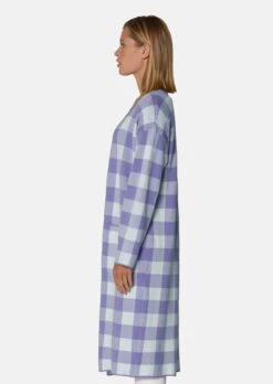 Verschlussloser Strickmantel In Karo-Jacquard Weiß / Multicolor -Madeleine Mode fbc942812645173df2b820f410171810