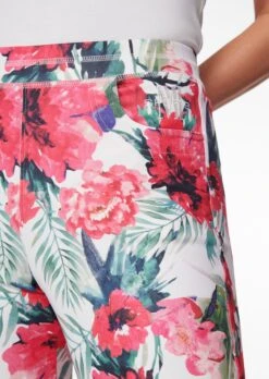 Relax-Hose Aus Wärmeisolierendem Scuba Creme / Multicolor -Madeleine Mode fe78a88d6fc712abd6e98fb34a050e35