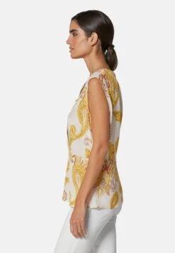 Bluse - Creme Multicolor -Madeleine Mode ff6043fb788d457aa797608ec5f065f4